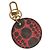 LOUIS VUITTON Yayoi Kusama Portachiavi Monogram Zucca Charm M66738 Auth 138042 Rosso