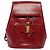 Zaino Vala in pelle rossa e oro Auth 138862 di Salvatore Ferragamo - vista 2