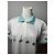 Polo Vintage Dior Pesce Bianco Turchese L - vista 14
