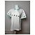 Polo Vintage Dior Pesce Bianco Turchese L - vista 7