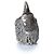 Anello testa d'aquila della foresta della rabbia Gucci Argento - vista 5