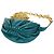 Bottega Veneta The Chain Leather Teen Verde