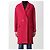 Isabel Marant Abrigo de Lana y Cachemira Efegozi Roja - vista 11