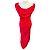 Vivienne Westwood Ginnie Bleistift Maxi Kleid Rot - Ansicht 2