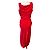 Vivienne Westwood Ginnie Bleistift Maxi Kleid Rot - Ansicht 3