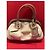 Borsa Prada Wild Boar Antik Pelle Beige Ombré Marrone - vista 2