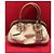Borsa Prada Wild Boar Antik Pelle Beige Ombré Marrone - vista 5