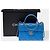 Borsa CHANEL Timeless Classica con Manico Superiore in Pelle Blu - 102848 - vista 2