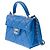 Borsa CHANEL Timeless Classica con Manico Superiore in Pelle Blu - 102848 - vista 5
