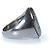 Anello stemma in argento di Alexander McQueen - vista 3