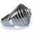 Silberner Ring 1984 von Dolce & Gabbana mit Stein - Ansicht 5