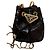 Prada Sequin Mini Pouch Black
