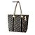 Christian Dior Canvas Tote Bag Oblique Trotter Monogramm Blau