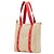 Borsa 2 in 1 Antigua Cabas MM in tela e pelle di Louis Vuitton Rosso Beige - vista 2