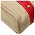 Borsa 2 in 1 Antigua Cabas MM in tela e pelle di Louis Vuitton Rosso Beige - vista 7
