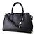 Borsa in pelle 2 in 1 Michael Kors Nero