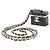 Chanel Plastic Matelasse Vanity Chain Pouch B22K Black