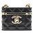 Chanel Plastic Matelasse Vanity Chain Pouch B22K Black - view 2