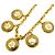 Collana a cerchio Coco Mark di Chanel D'oro