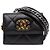 Chanel Black Lambskin 19 Flap Coin Purse With Chain