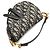 Saddle Borsa a sella mini obliqua blu Dior Blu navy - vista 10
