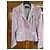 Armani Jeans Blazer Rosa Synthetik Pink - Ansicht 4