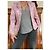 Armani Jeans Blazer Rosa Synthetik Pink - Ansicht 6