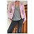 Armani Jeans Blazer Rosa Synthetik Pink - Ansicht 7