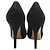 LOUIS VUITTON PASSY OPEN TOE PUMPS 38 SCHWARZEN SUEDEN + BOX - Ansicht 5