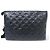 NUOVA BORSA A MANO LOUIS VUITTON COUSSIN MM PELLE MONOGRAMMA IMPRESSA Nero - vista 3