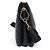 NUOVA BORSA A MANO LOUIS VUITTON COUSSIN MM PELLE MONOGRAMMA IMPRESSA Nero - vista 4
