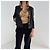 Chaqueta Louis Vuitton de algodón con bordado Monogram Gris antracita - vista 2
