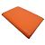 Monedero Calvi de Hermès en cuero de cabra naranja - vista 4