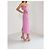 Dries Van Noten Verziertes ärmelloses Midikleid Rosa Beige Pink - Ansicht 4