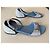 Sandali Gucci in pelle blu per bambini taglia 32 - vista 3