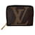 Louis Vuitton Monogram Giant Zippy Coin Purse Brown Patent leather  ref.2464884