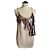 LOUIS VUITTON Beige Pink Sequin Linen Tank Top TXS