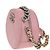 Clutch Rotondo Chanel 19 in Pelle Trapuntata con Catena Rosa - vista 3