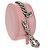 Clutch Rotondo Chanel 19 in Pelle Trapuntata con Catena Rosa - vista 4