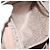 Borsa a mano Gancini in pelle rosa argento Auth 138865 di Salvatore Ferragamo - vista 21