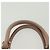 Borsa a mano Gancini in pelle rosa argento Auth 138865 di Salvatore Ferragamo - vista 8