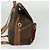 Céline Zaino CELINE in pelle PVC marrone oro Auth 138816 D'oro - vista 4