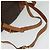 Céline Zaino CELINE in pelle PVC marrone oro Auth 138816 D'oro - vista 7