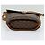 Céline CELINE Macadam Canvas Schultertasche aus PVC-Leder Braun Gold Auth 139816 Golden - Ansicht 5