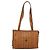 Borsa a Spalla MCM Logogram Vicetos in Pelle PVC Marrone Oro Auth BA4838