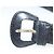 Cinturón de Cadena de Cuero CHANEL 34,6"" Oro Negro CC Auth hk2962 Dorado - vista 6