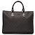 Gucci Borsa GG Supreme in PVC pelle dorata marrone scuro 190259 Auth 139819 - vista 2