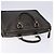 Gucci Borsa GG Supreme in PVC pelle dorata marrone scuro 190259 Auth 139819 - vista 6