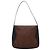 Borsa a Spalla ETRO in Pelle PVC Marrone Argento Auth bs28972 - vista 3