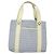 Bulgari BVLGARI Logo Mania Tote Bag aus Canvas in Hellblau Silber Auth BA5058 - Ansicht 13